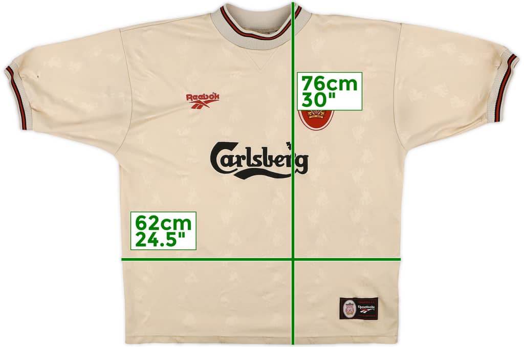1996-97 Liverpool Away Shirt - 5/10 - (XL)
