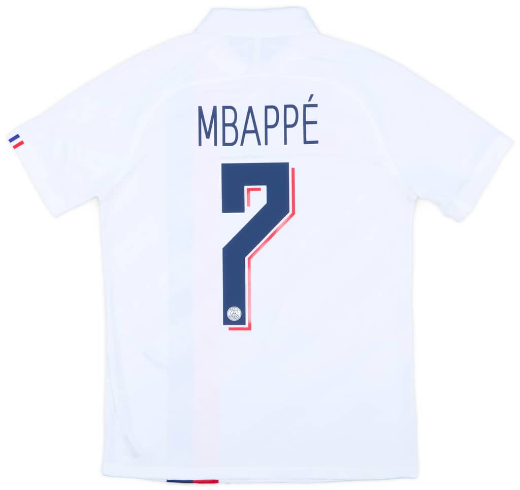 2019-20 Paris Saint-Germain Authentic Third Shirt Mbappe #7 - 10/10 - (M)