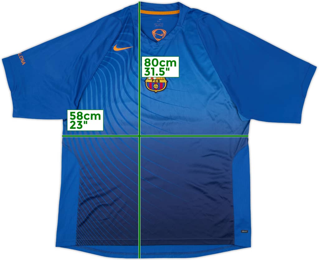 2006-07 Barcelona Nike Training Shirt - 8/10 - (XL)