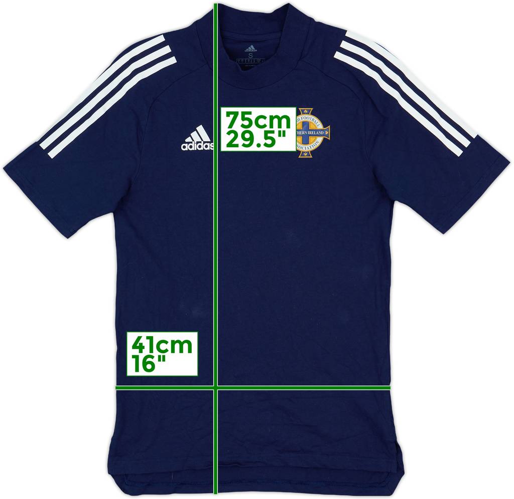 2019-20 Northern Ireland adidas Training Shirt - 8/10 - (S)