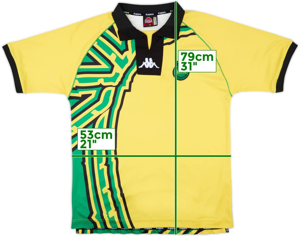 1998-00 Jamaica Home Shirt - 10/10 - (L)