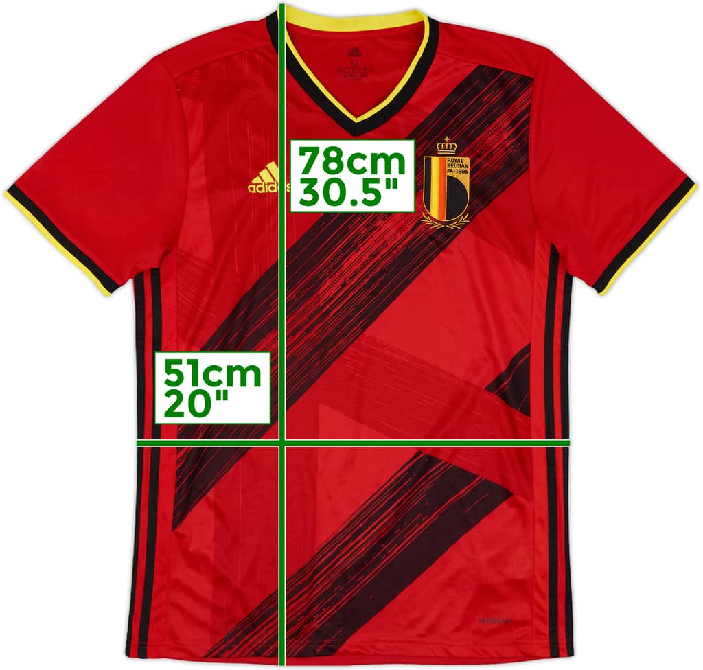 2020-21 Belgium Home Shirt - 10/10 - (M)