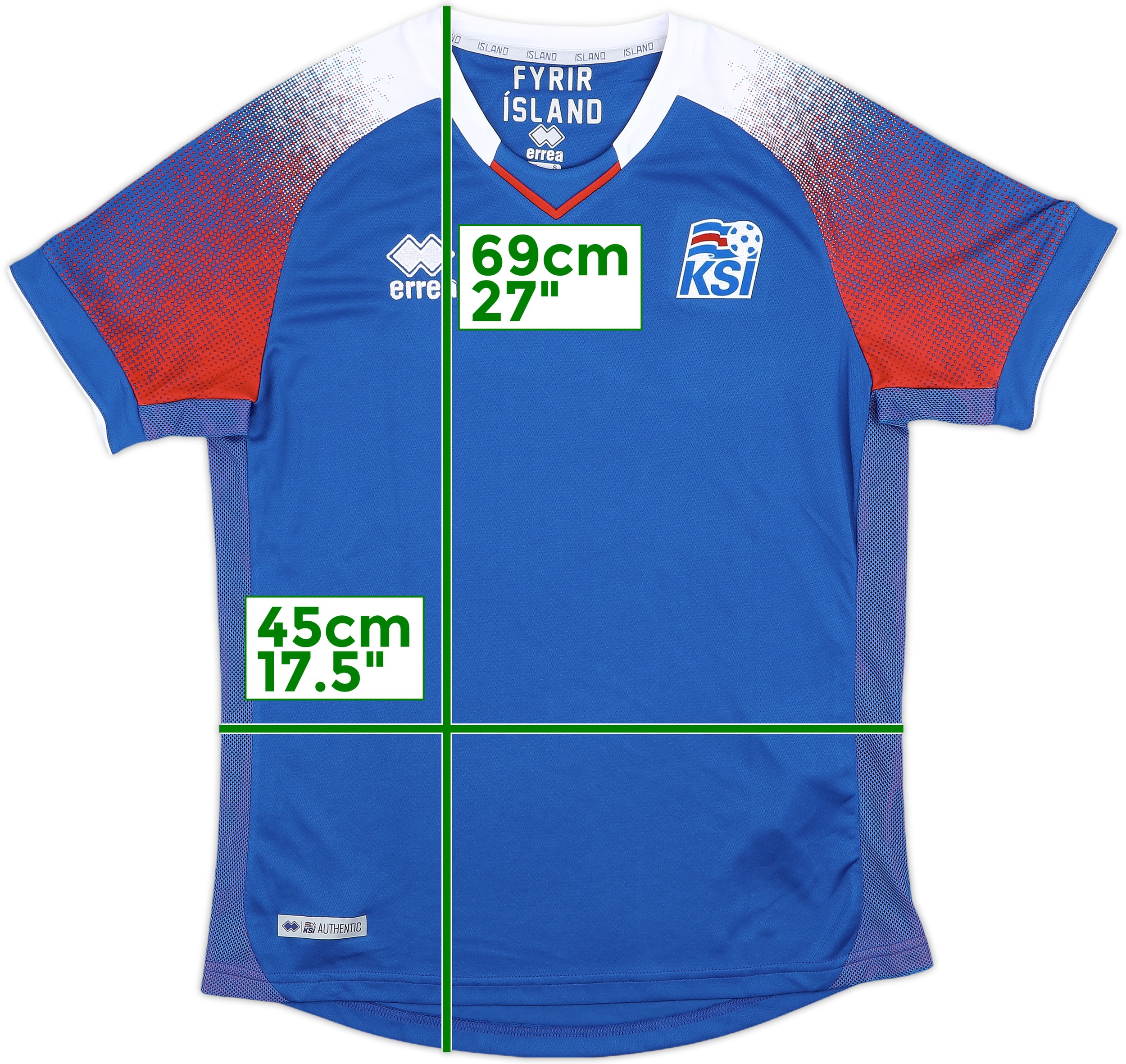 2018-19 Iceland Home Shirt - 10/10 - (S)