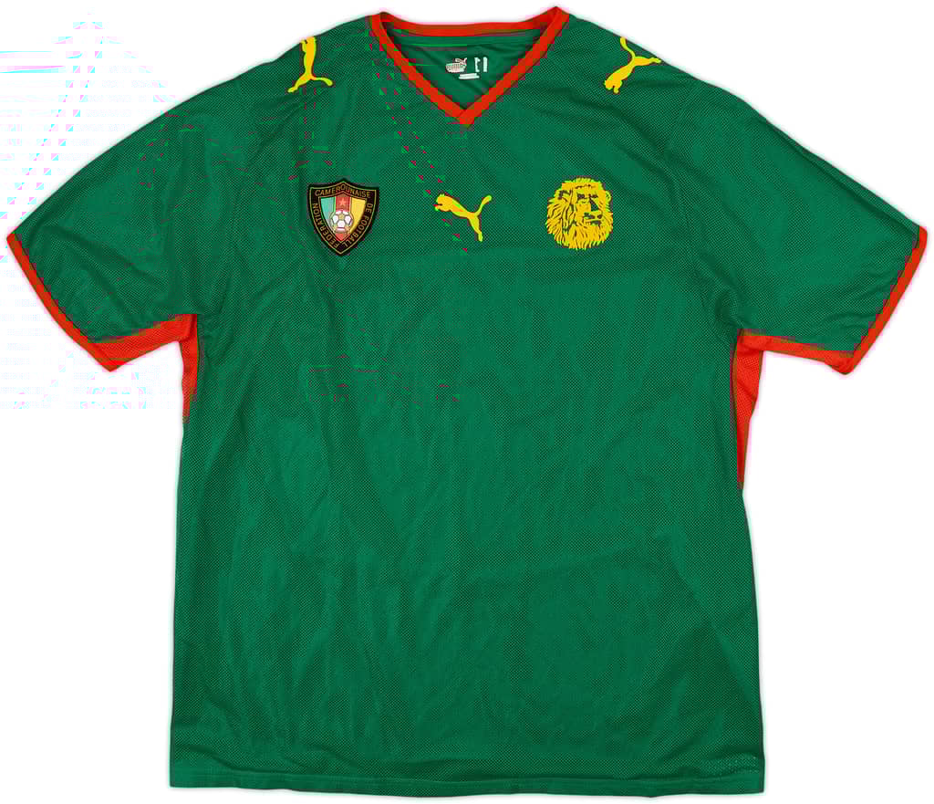 2008-09 Cameroon Home Shirt - 8/10 - (XL)