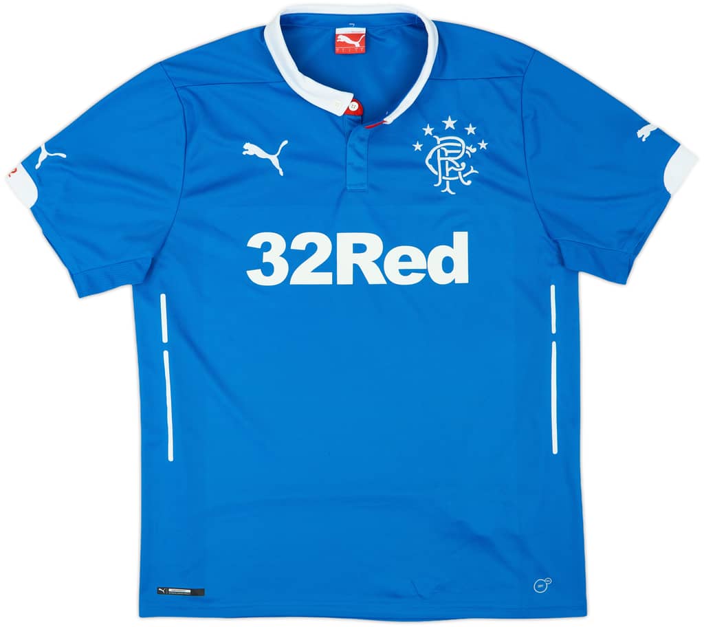 2014-15 Rangers Home Shirt - 9/10 - (L)
