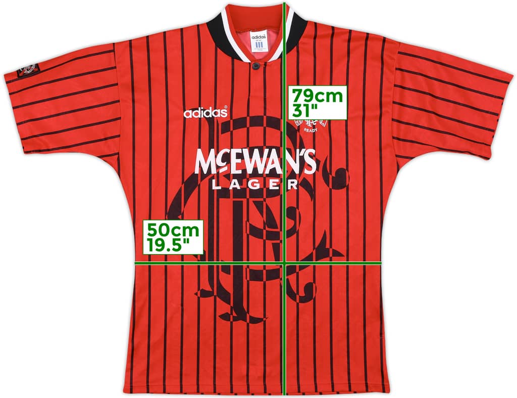 1994-95 Rangers Away Shirt - 8/10 - (M)