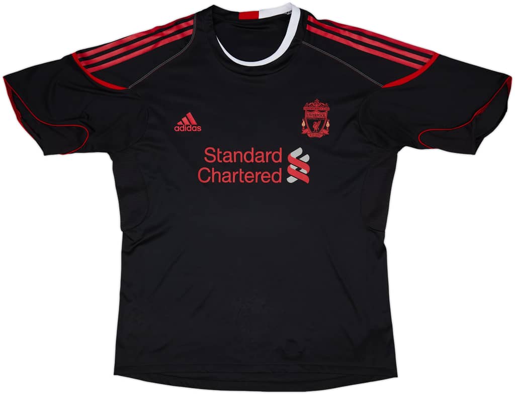2010-11 Liverpool adidas Training Shirt - 7/10 - (L)