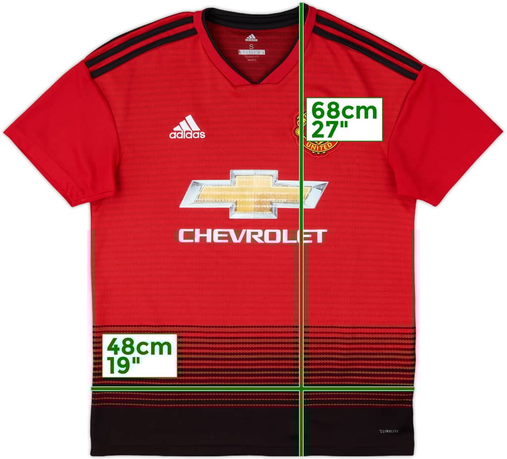 2018-19 Manchester United Home Shirt - 5/10 - (S)