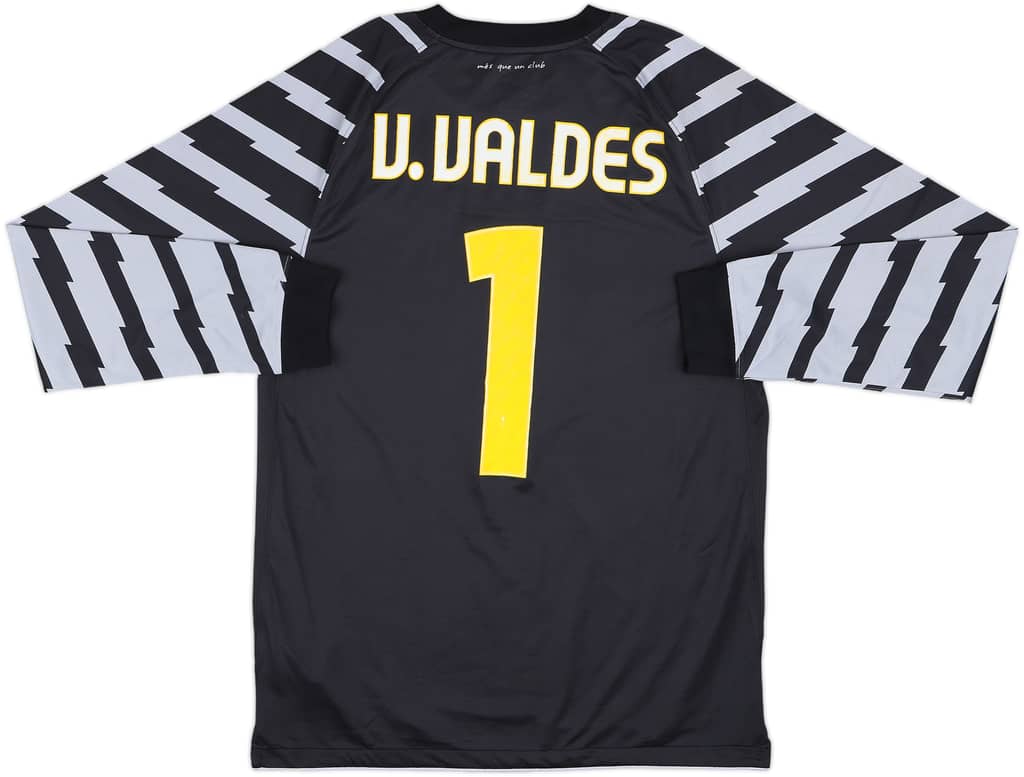 2010-11 Barcelona GK Shirt V.Valdes #1- 5/10 - (M)