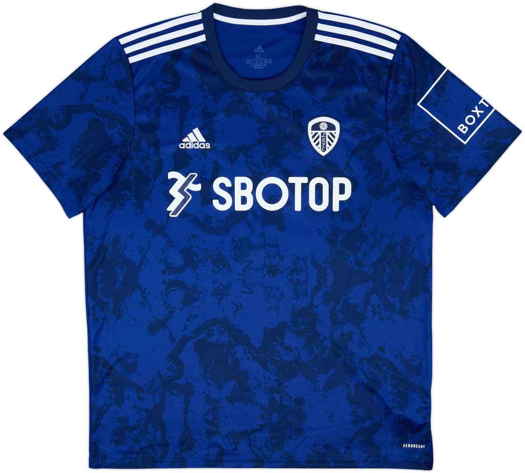 2021-22 Leeds United Away Shirt Harrison #22 - 9/10 - (XL)