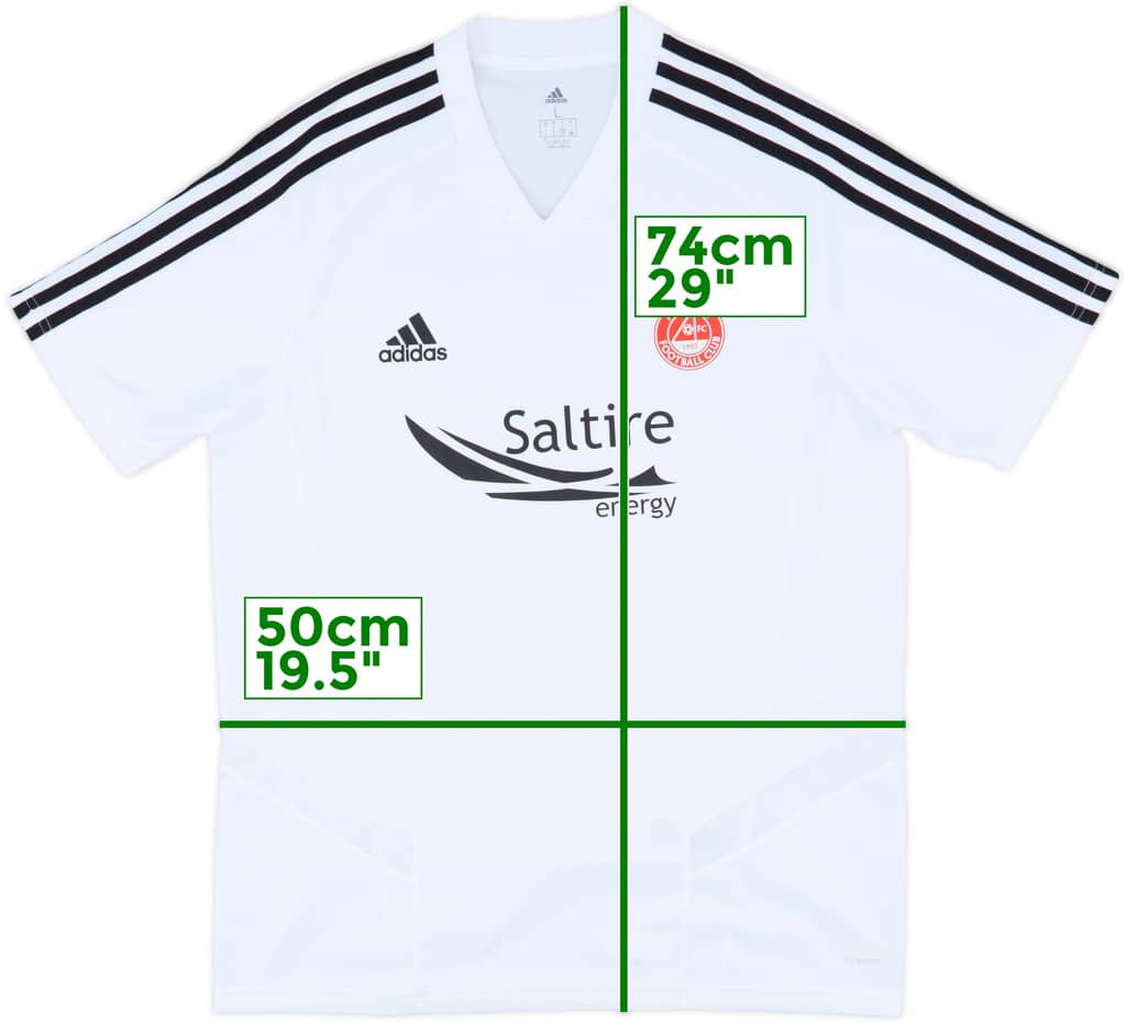 2019-20 Aberdeen adidas Training Shirt - 8/10 - (L)