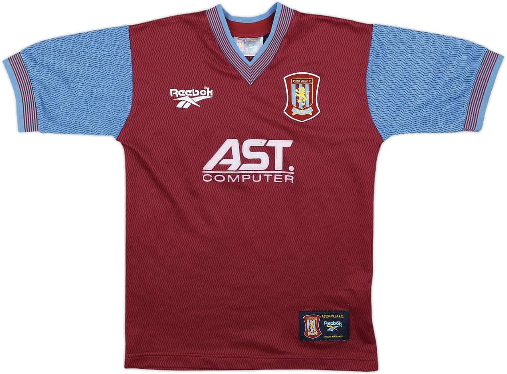 1997-98 Aston Villa Home Shirt - 7/10 - (M.Boys)