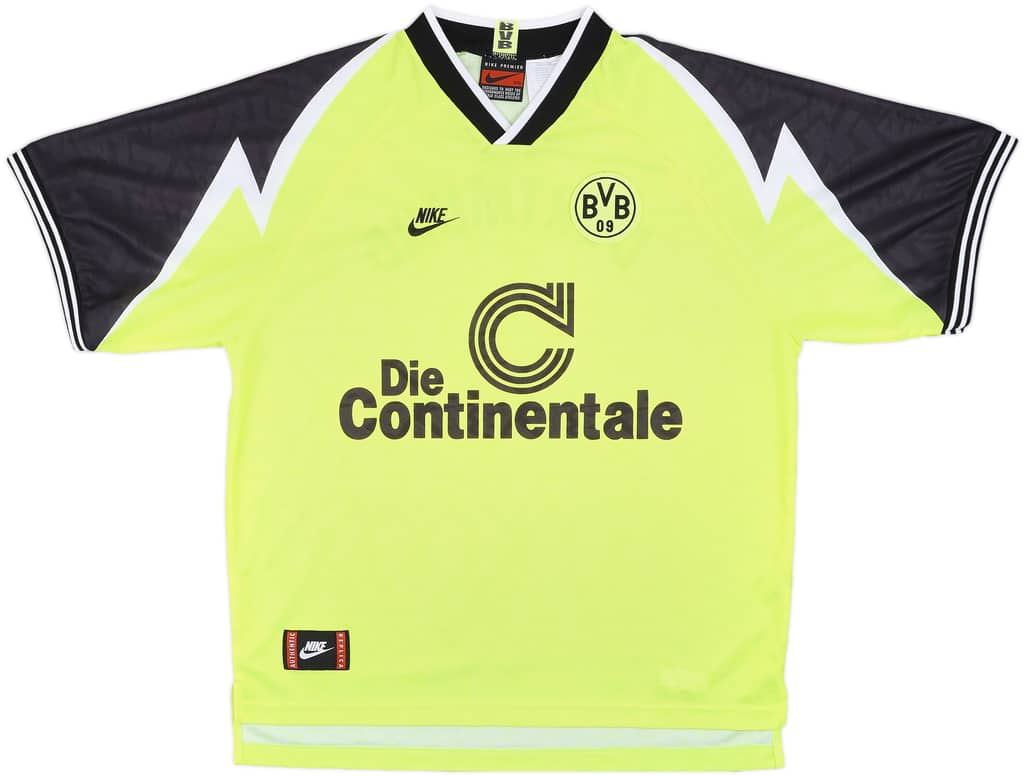 1995-96 Borussia Dortmund Home Shirt - 8/10 - (XXL)