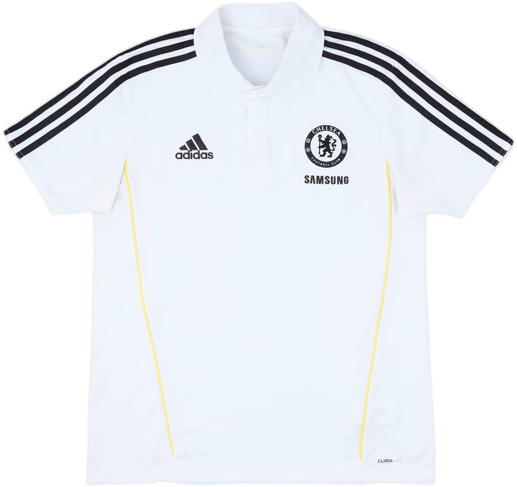 2011-12 Chelsea adidas Polo Shirt - 8/10 - (M)