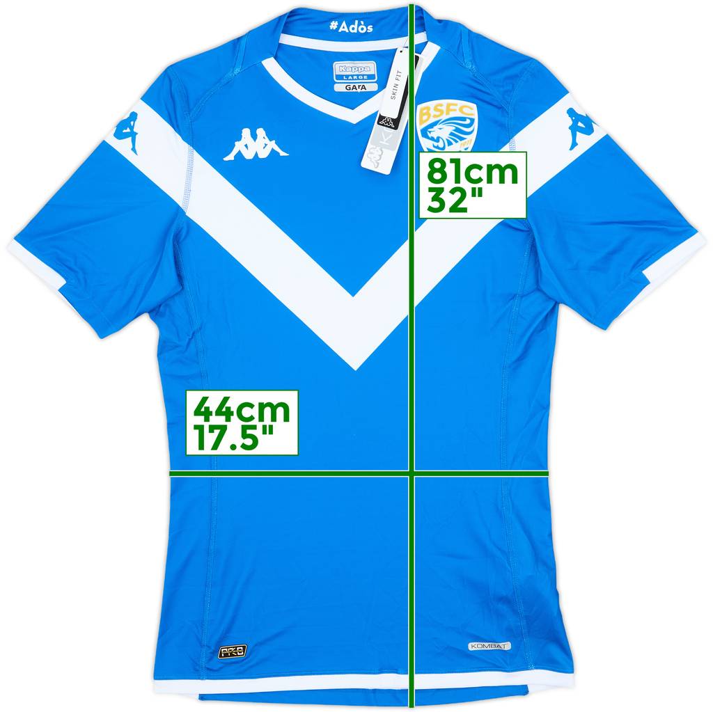 2023-24 Brescia Authentic Home Shirt (L)