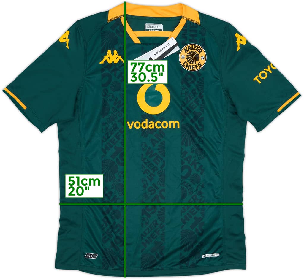 2023-24 Kaizer Chiefs Kappa Kombat Away Shirt (L)