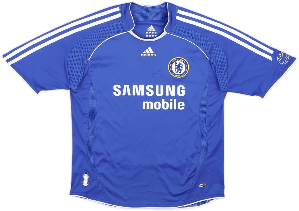 2006-08 Chelsea Home Shirt - 7/10 - (M.Boys)