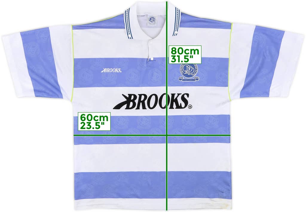 1991-92 QPR Home Shirt - 8/10 - (XL)