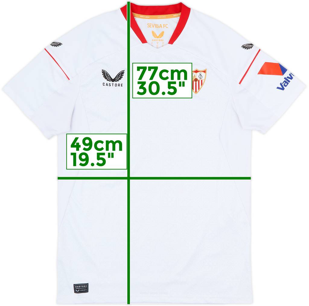 2021-22 Sevilla Home Shirt - 10/10 - (M)
