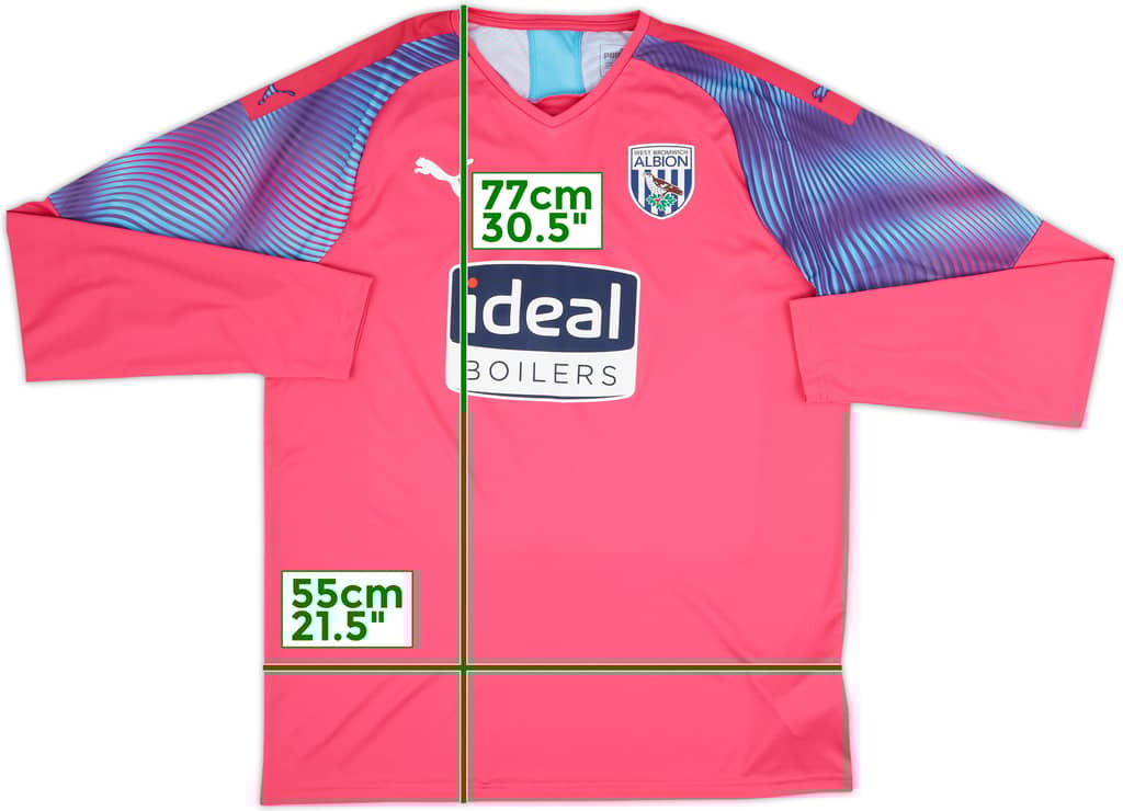 2019-20 West Brom GK Shirt - 10/10 - (XL)