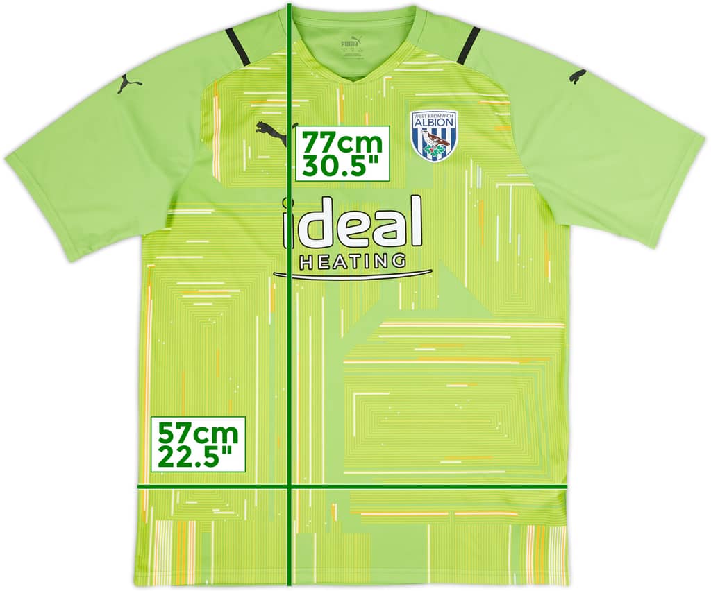 2020-21 West Brom GK Shirt - 10/10 - (XL)