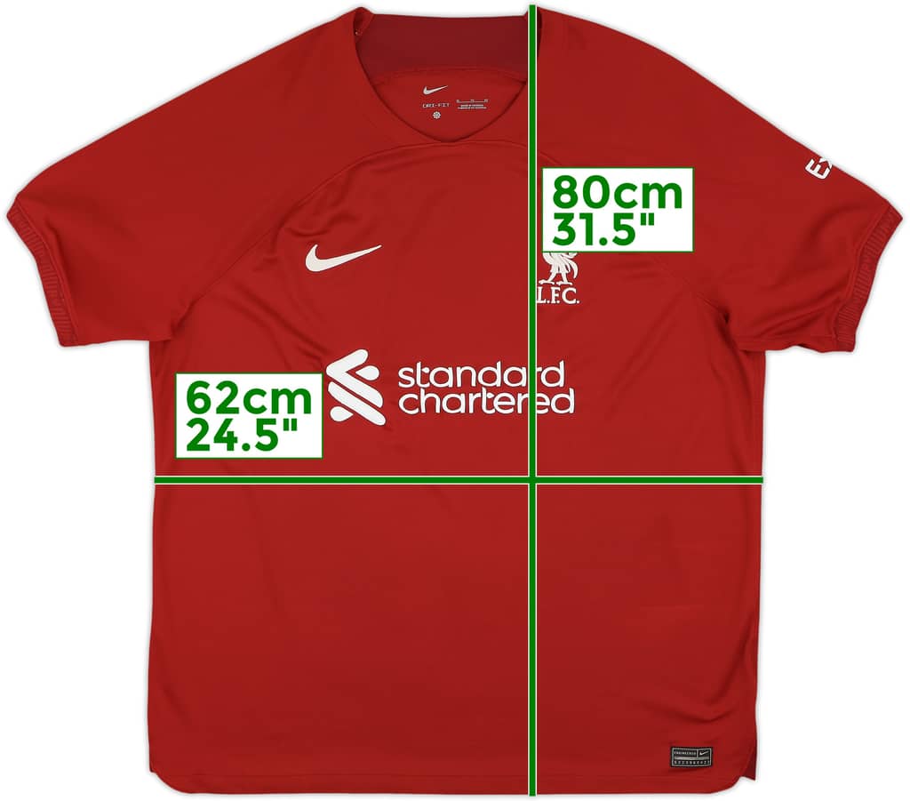 2022-23 Liverpool Home Shirt - 5/10 - (XL)