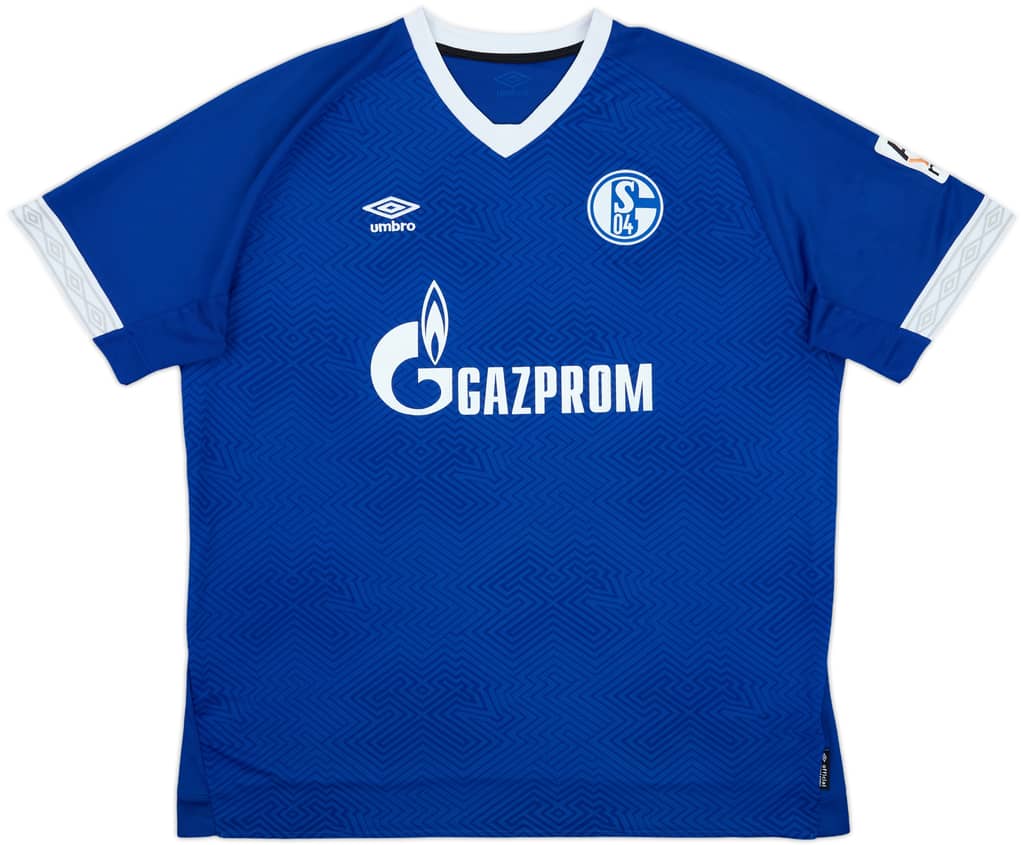 2018-19 Schalke Home Shirt - 7/10 - (3XL)