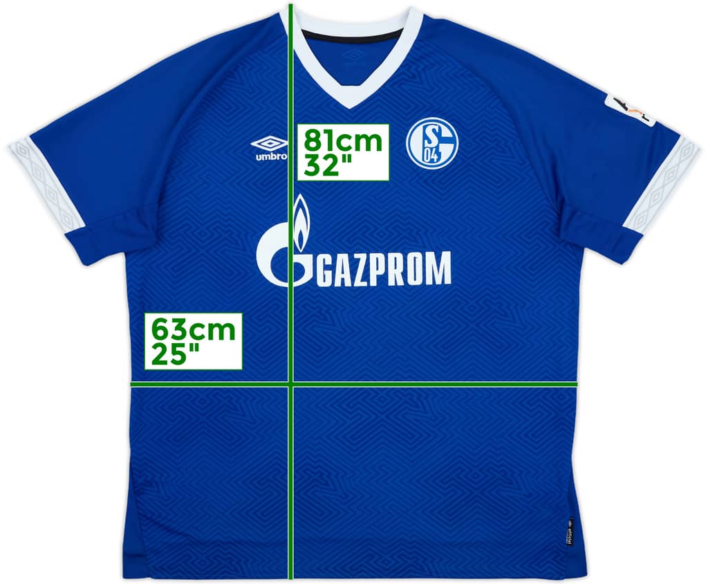 2018-19 Schalke Home Shirt - 7/10 - (3XL)