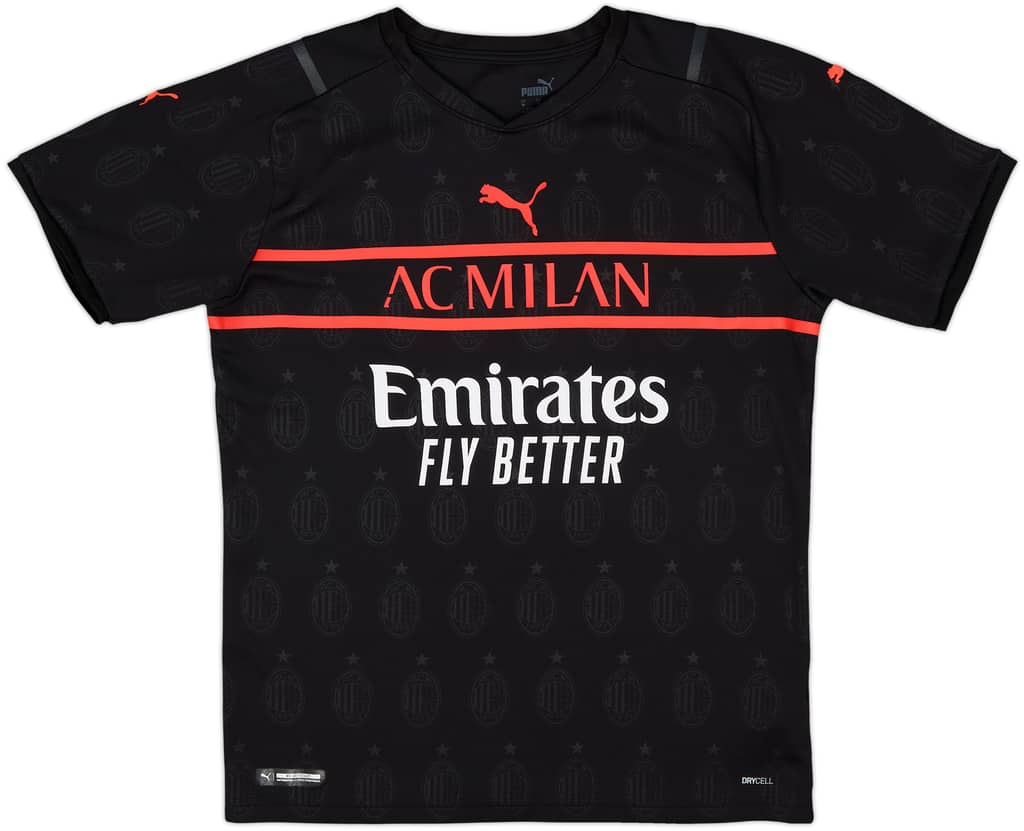 2021-22 AC Milan Third Shirt - 7/10 - (M)