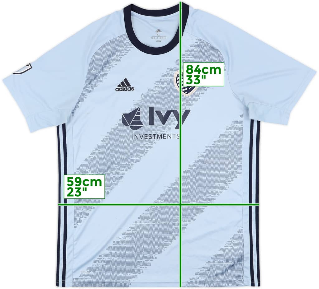 2019 Sporting Kansas City Home Shirt - 8/10 - (XL)