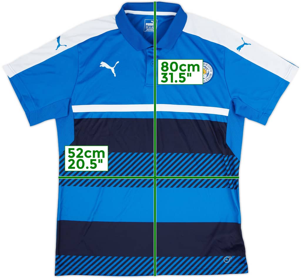 2016-17 Leicester City Puma Polo Shirt - 8/10 - (XL)