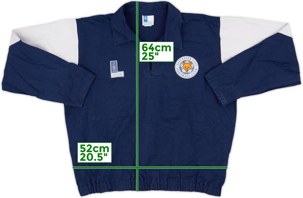 1992-94 Leicester Fox Leisure Drill Top - 8/10 - (M)