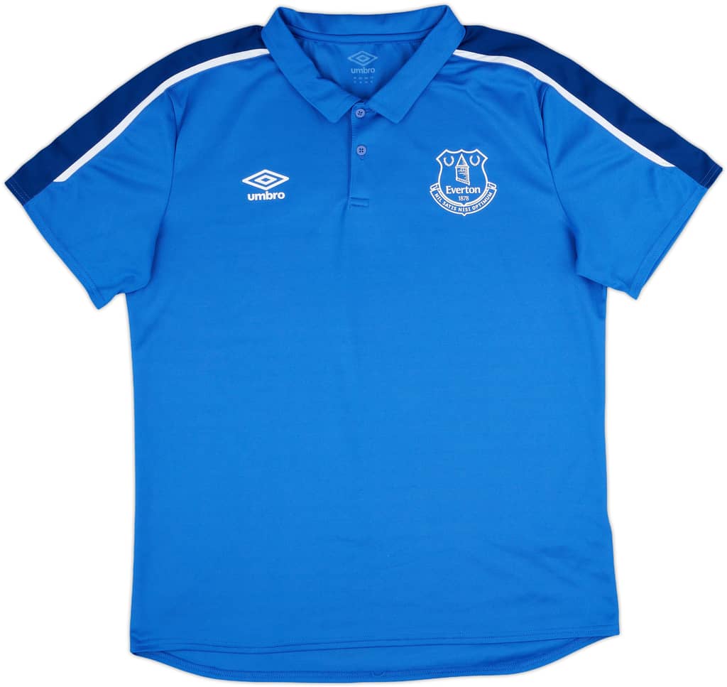 2017-18 Everton Umbro Polo Shirt - 10/10 - (XL)