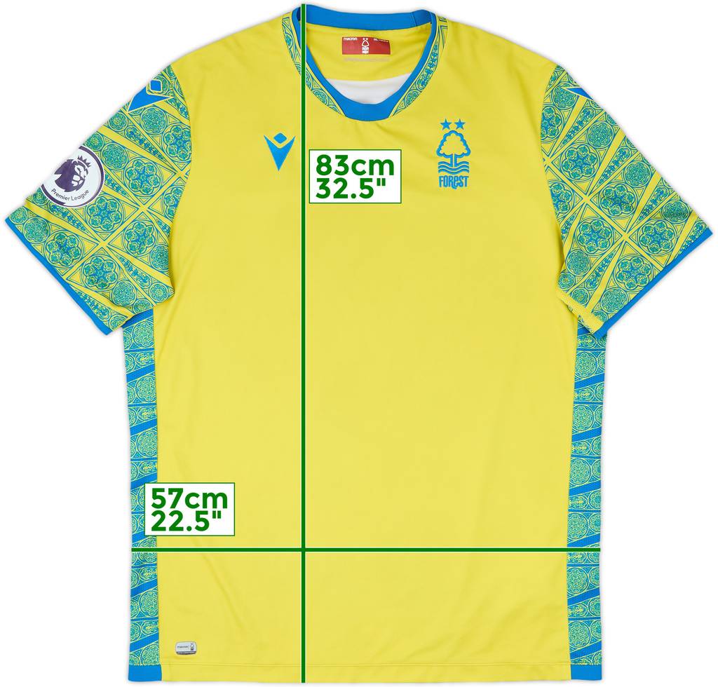 2022-23 Nottingham Forest Away Shirt - 6/10 - (XXL)