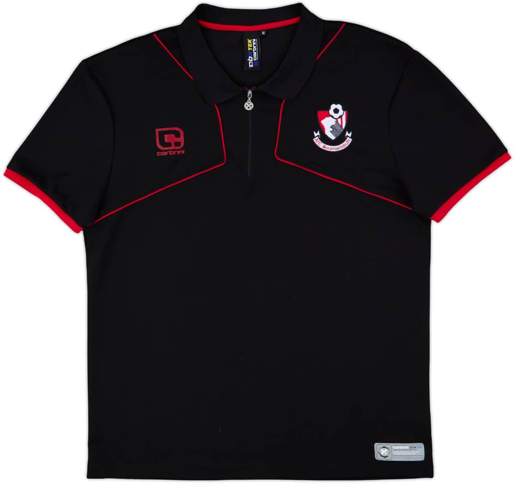 2008-09 Bournemouth Carbrini 1/4 Zip Training Shirt - 7/10 - (M)