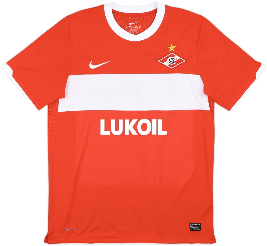 2010 Spartak Moscow Player Issue Cup Home Shirt - 9/10 - (XL)