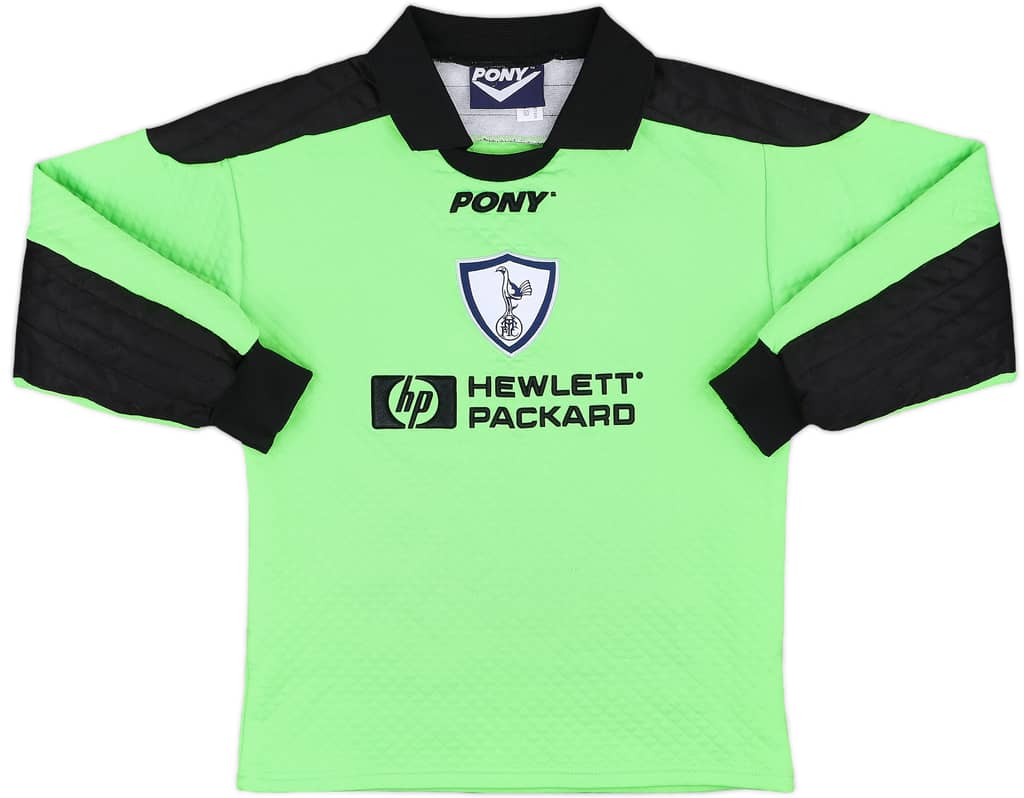 1995-96 Tottenham GK Shirt - 8/10 - (L.Boys)