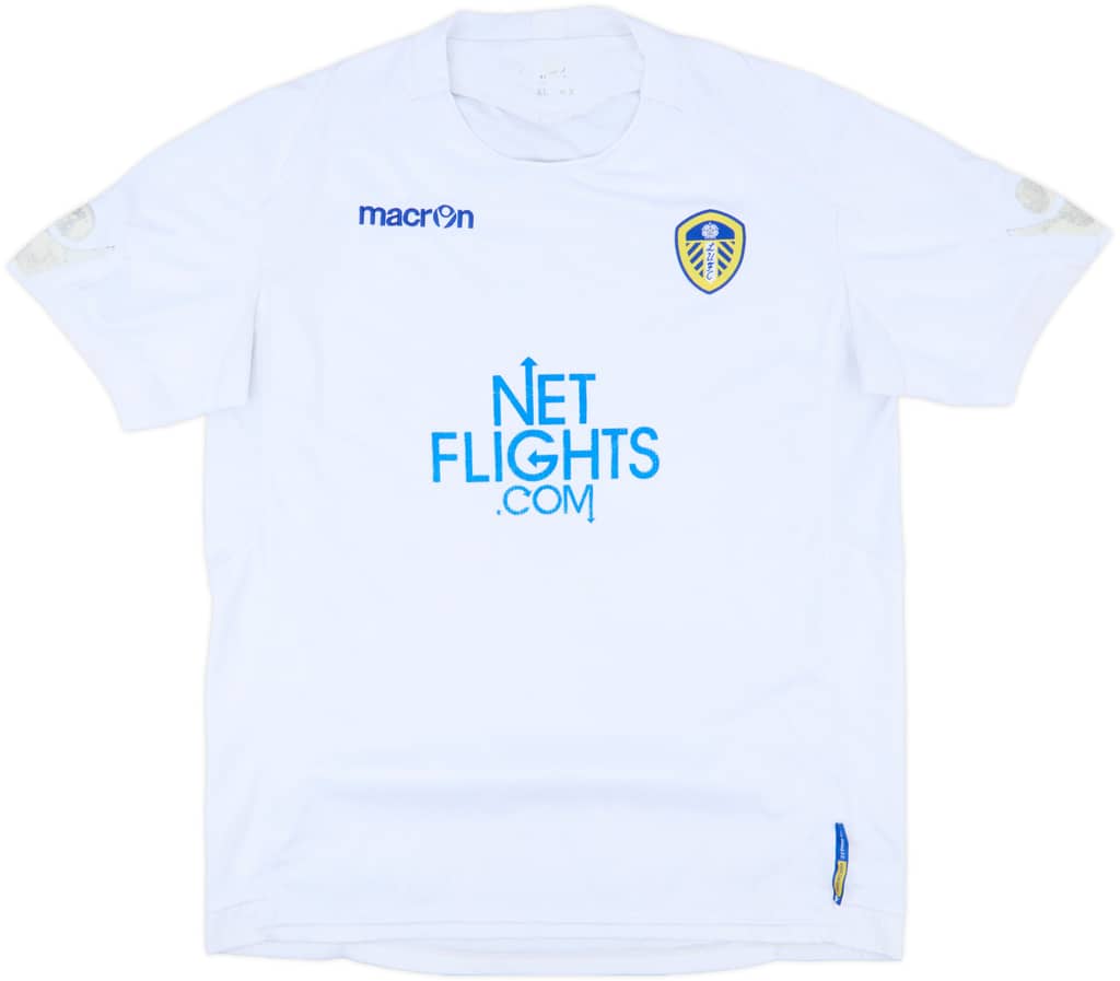 2010-11 Leeds United Home Shirt - 5/10 - (XL)