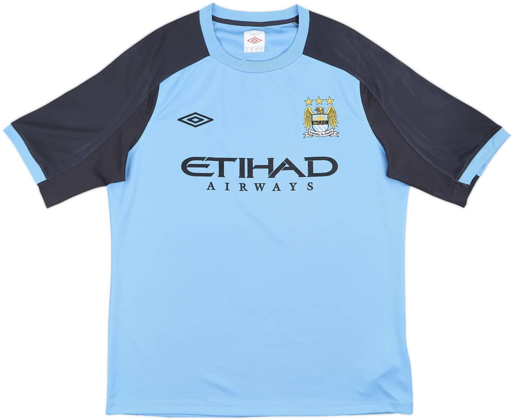 2010-11 Manchester City Umbro Training Shirt - 7/10 - (XL)