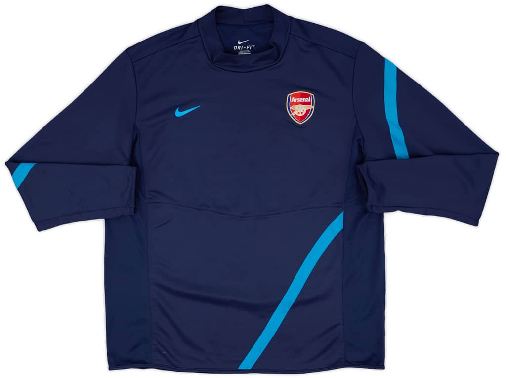 2011-12 Arsenal Nike Drill Top - 8/10 - (XXL)