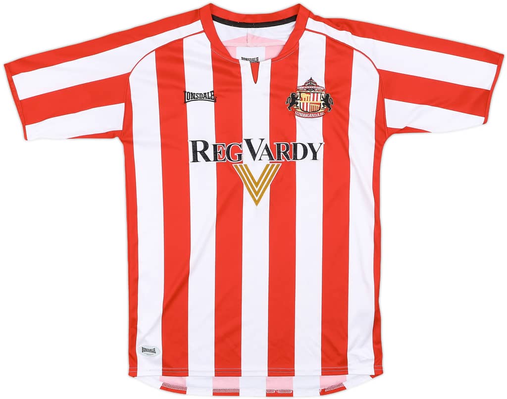 2005-07 Sunderland Home Shirt - 8/10 - (L.Boys)