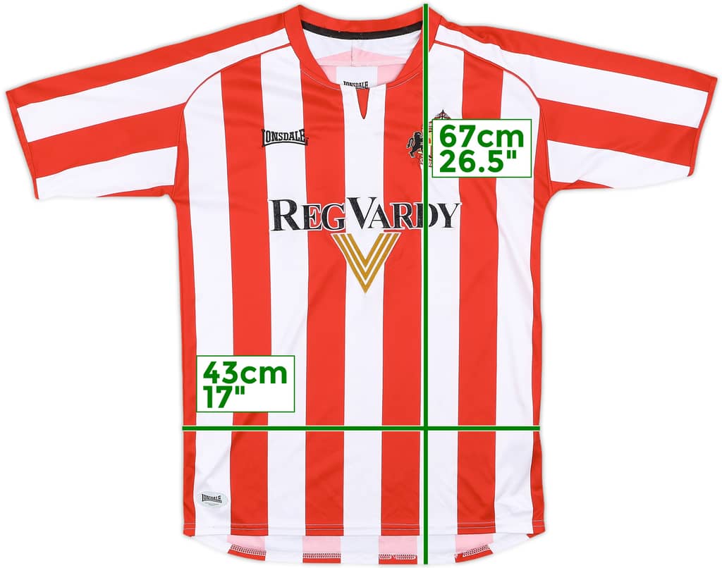 2005-07 Sunderland Home Shirt - 8/10 - (L.Boys)