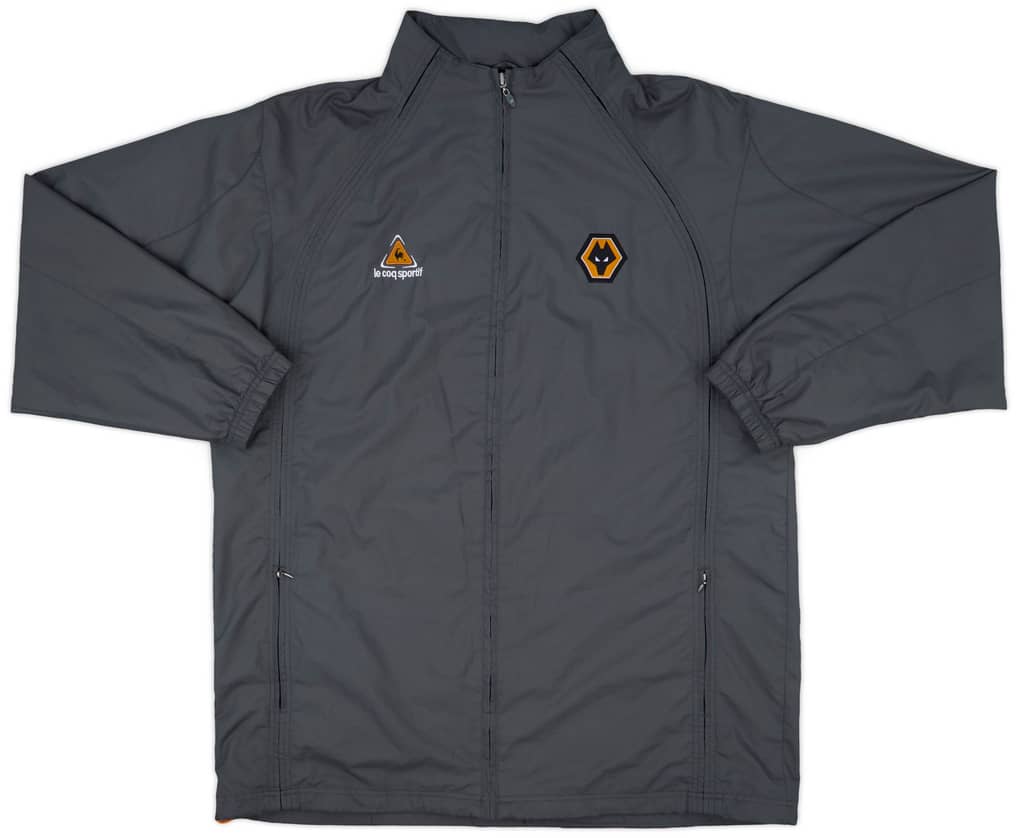 2005-06 Wolves Le Coq Sportif Hooded Rain Jacket - 8/10 - (XXL)