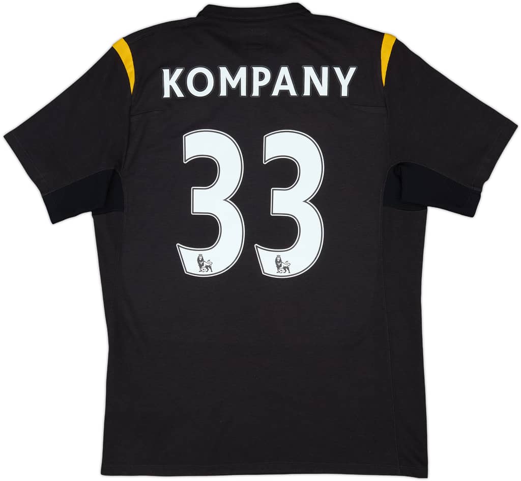 2009-10 Manchester City Away Shirt Kompany #33 - 7/10 - (M)