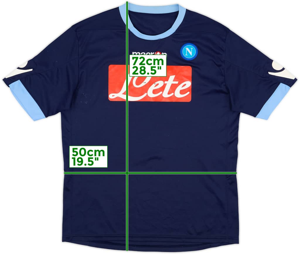 2010-11 Napoli Third Shirt - 5/10 - (XL)