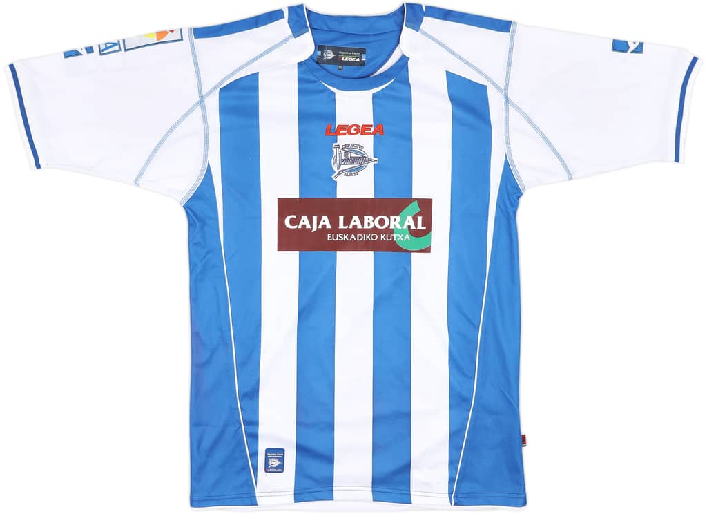 2009-10 Alaves Home Shirt - 8/10 - (XXL)