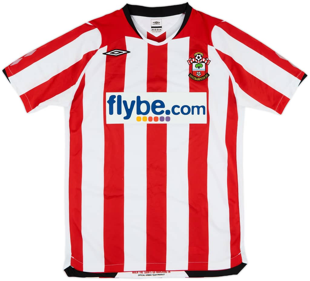 2008-10 Southampton Home Shirt - 8/10 - (M)