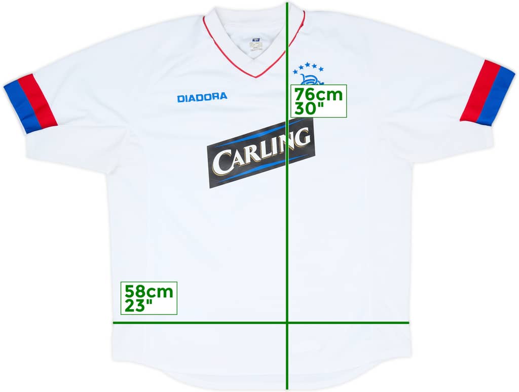 2003-04 Rangers Third Shirt - 7/10 - (L)