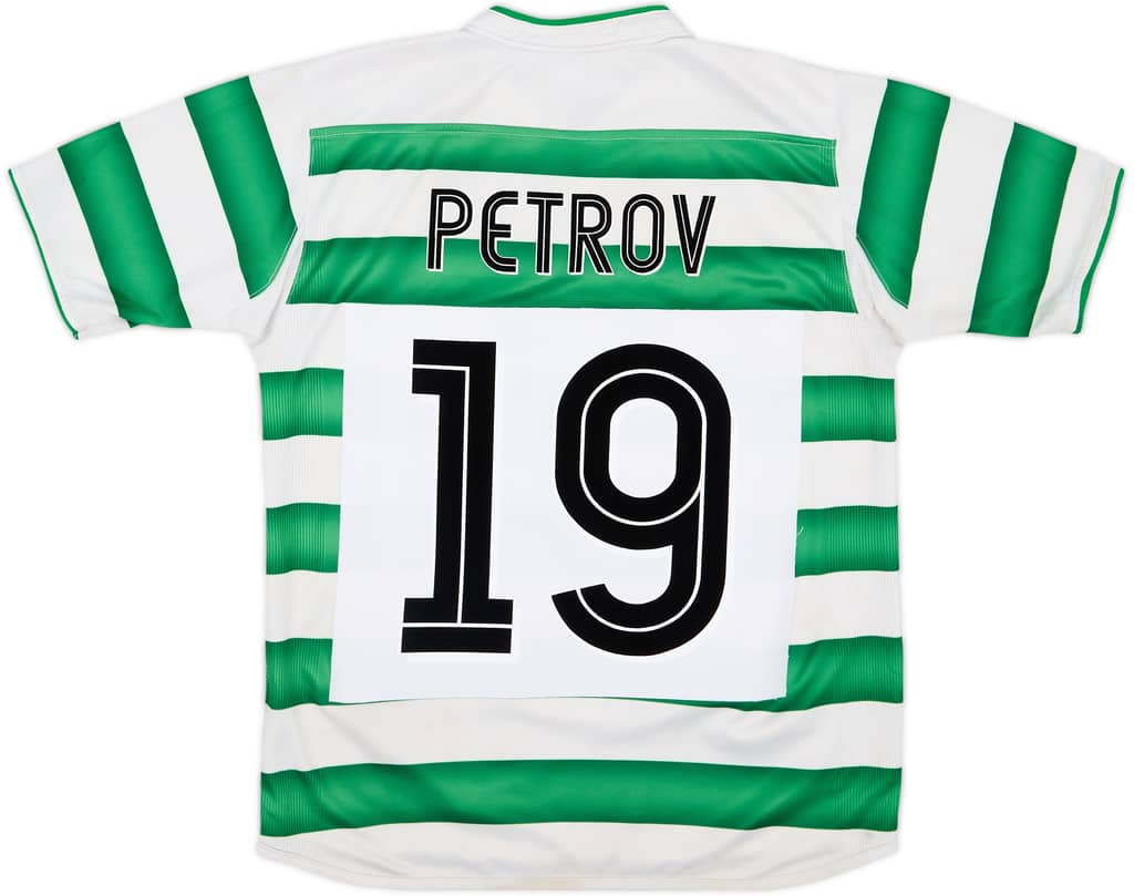 2003-04 Celtic Home Shirt Petrov #19 - 5/10 - (S)