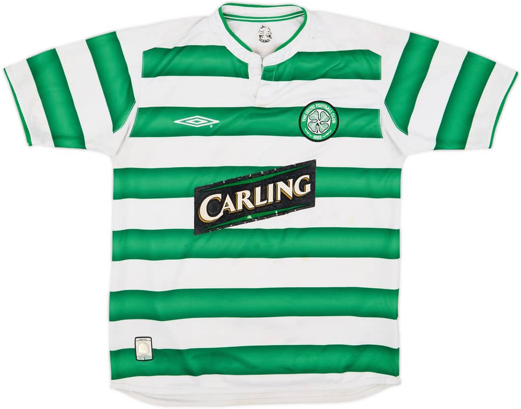 2003-04 Celtic Home Shirt Petrov #19 - 5/10 - (S)